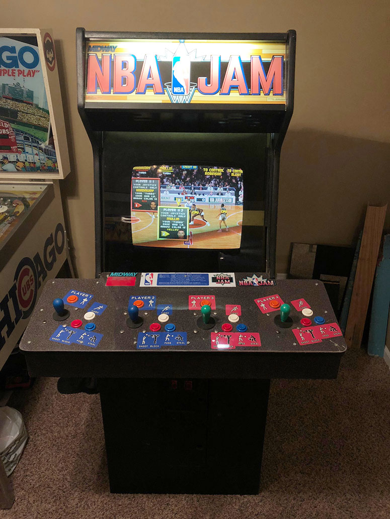 NBA JAM custom Control Panel Art | Museum of the Game Forums